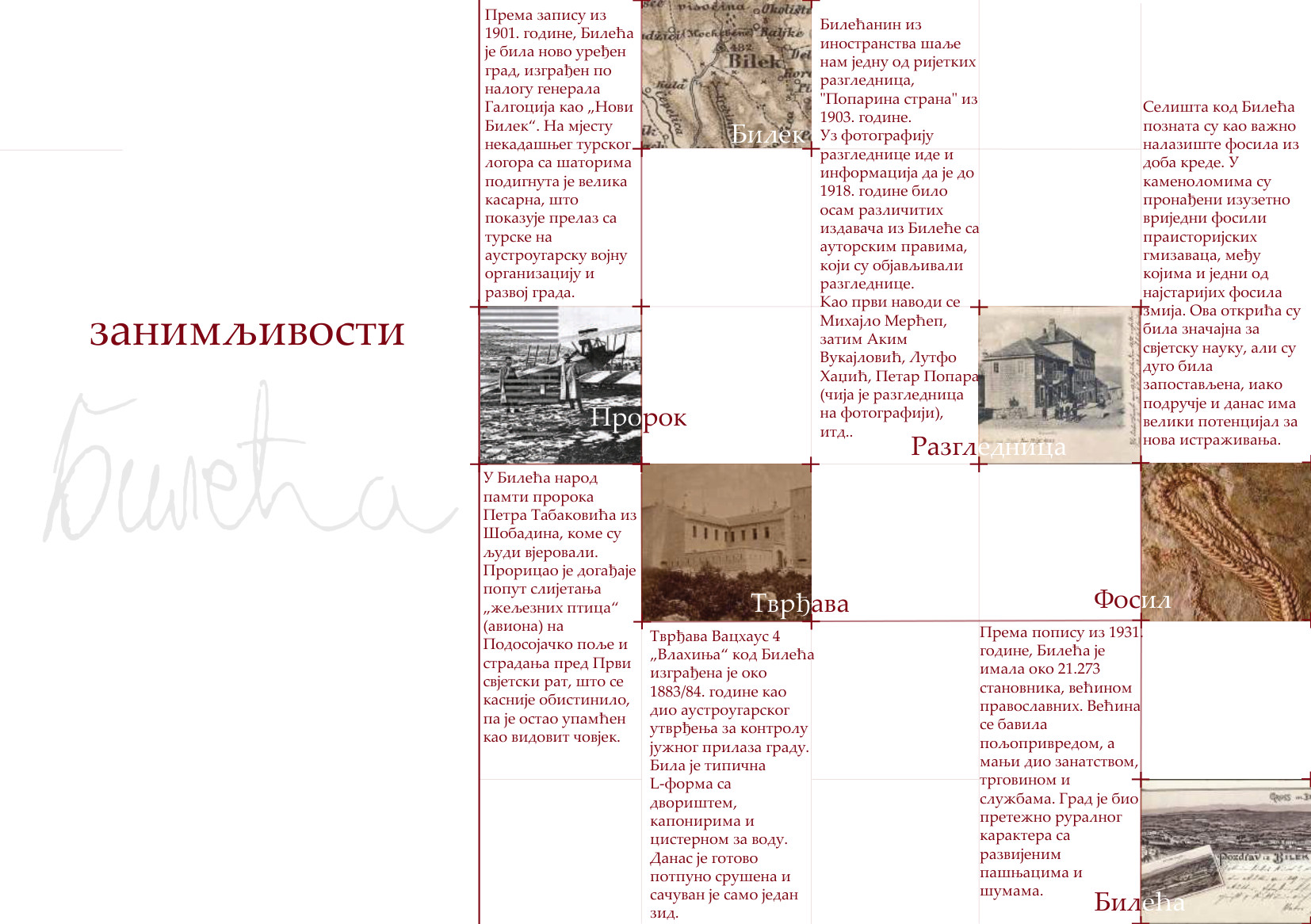 Мапа Билеће — страна 4
